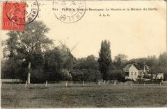 Bois de Boulogne - Le Moulin et la Maison du Garde à Paris 16e