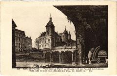 Ancien Paris - Vue sur le Pont au Change