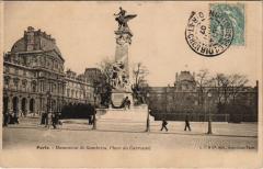 Paris 1e - Monument de Gambetta à Paris 1er