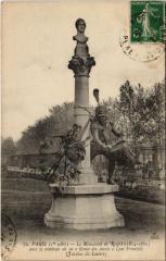 Paris 1e - Le Monument de Raffet à Paris 1er