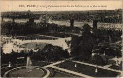 Paris 1e - Panorama des Tuileries à Paris 1er