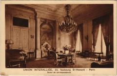 Paris 1e - Union Interalliée à Paris 1er