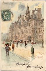 Paris 4e - Hotel de Ville à Paris 4e