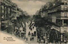 Paris 2e - Le Boulevard Montmartre à Paris 2e