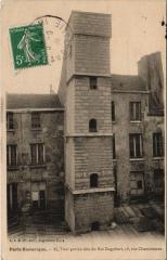 Paris 4e - Tour carrée dite du Roi Dagobert à Paris 4e