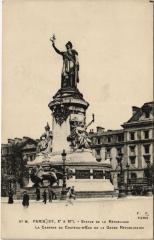 Paris 3e, 10e et 11e - Statue de la République à Paris 3e