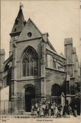 Paris 5e - Eglise Saint-Médard, Détail du Portail -
																					75005 Paris 5e
																			