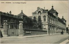 Paris 8e - 249. Le Collège Chaptal à Paris 8e