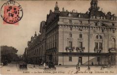 Paris 7e - 336. La Gare d'Orléans, Quai d'Orsay à Paris 7e