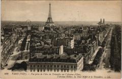 Paris 8e - 493. Vue prise de l'Arc de Triomphe à Paris 8e