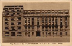 Paris 8e - Siége Social de La Participation à Paris 8e