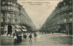 Paris 2e - Avenue de l'Opéra à Paris 2e