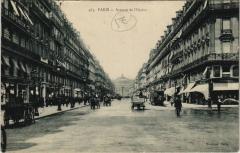 Paris 2e - Avenue de l'Opéra à Paris 2e