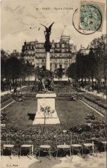 Carte postale ancienne Square d'Anvers
                                                                     à Paris 9e
                                