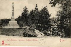 Parc Montsouris - Monument du Colonel Flatters à Paris 14e