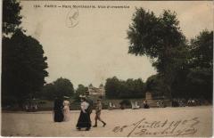 Carte postale ancienne Parc Montsouris - Vue d'ensemble
                                                                     à Paris 14e
                                