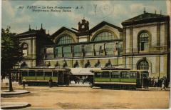 La Gare Montparnasse à Paris 6e