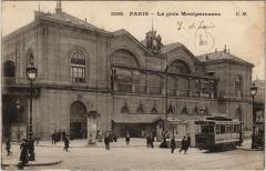 La gare Montparnasse à Paris 6e
