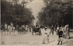 Carte postale ancienne Allée des Acacias
                                                                     à Paris 16e
                                