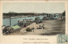 Paris 7e La Seine Quai de la gare