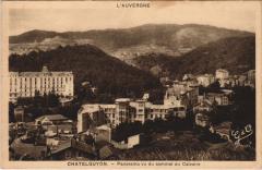 Chatel-Guyon panorama vu du sommet du Calvaire