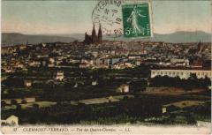 Clermont Ferrand vue des Quatre Chemins à Clermont-Ferrand