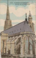 Clermont Ferrand Abside de la Cathedrale à Clermont-Ferrand
