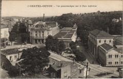 Chatel-Guyon vue panoramique sur le Parc inferieur