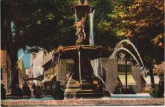 Clermont Ferrand Fontaine de la Place Delille à Clermont-Ferrand