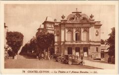 Chatel-Guyon Le Theatre et Avenue Baraduc