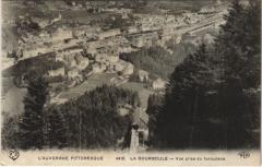 La Bourboule vue prise du Funiculaire à La Bourboule