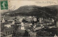 La Bourboule vue prise de la Roche des Fees à La Bourboule