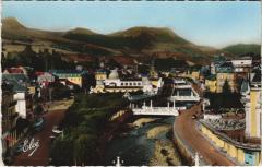 La Bourboule vue generale sur les Ponts à La Bourboule