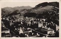 La Bourboule vue generale et les monts Dore à La Bourboule