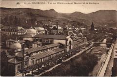 La Bourboule vue sur l'Etablissement Thermal à La Bourboule