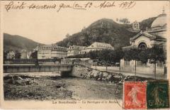 La Bourboule La Dordogne et le Rocher à La Bourboule