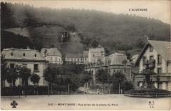 Mont Dore vue prise de la Place du Parc à Mont-Dore