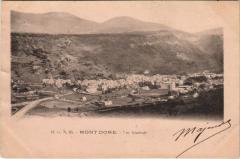 Mont Dore vue generale à Mont-Dore