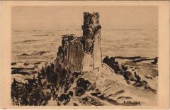 Chateau de Tournel - Dessin Clementel