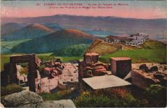 Sommet du Puy de Dome - Ruines du Temple de Mercure