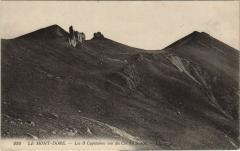 Le Mont-Dore Les 3 Capitaines vus du Col du Sancy à Mont-Dore