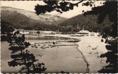 Lac Chambon - Vue d'Ensemble de la Plage