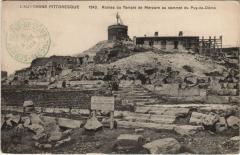 Ruines du Temple de Mercure au Sommet du Puy de Dome