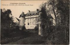 Chateau de Cordes pres Orcival - Facade Ouest à Orcival