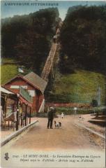 Le Mont-Dore Le Funiculaire Electrique du Capucin à Mont-Dore