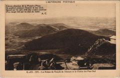 Le Puy de Dome - Les Ruines du Temple de Mercure