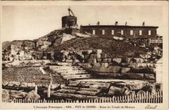 Le Puy de Dome - Ruine du Temple de Mercure