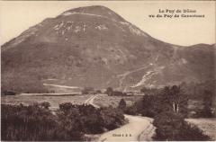 Le Puy de Dome vu du Puy de Genestoux