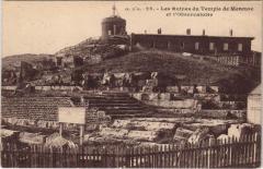 Puy de Dome - Les Ruines du Temple de Mercure et l'Observatoire