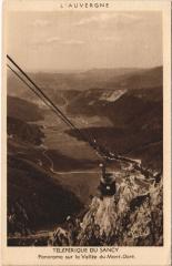 Teleferique du Sancy - Panorama sur la Vallee du Mont-Dore à Mont-Dore